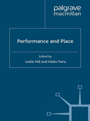 cover image of Performance and Place